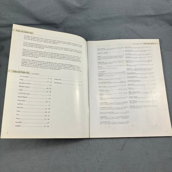 Great Eastern USA Anime 2007 Product Trade Catalog Bleach Naruto Inuyasha Viz - Picture 3 of 5